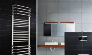 Water heated towel rails
