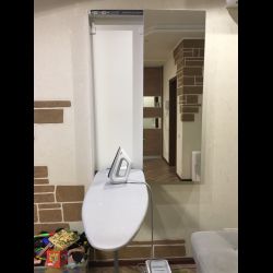 Built-in ironing board