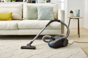Vacuum cleaner at home