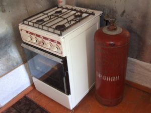 gas stove cylinder