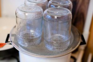 sterilization of jars