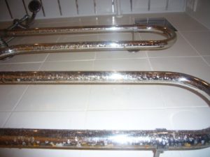 defective heated towel rail