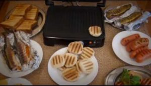 which allows you to cook with an electric grill