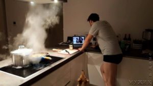 Kitchen without hood