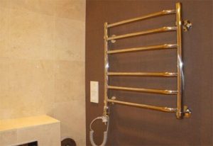 Electric heated towel rail