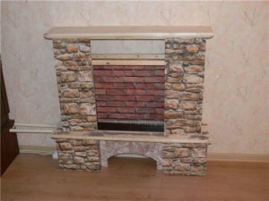 electric fireplace portal