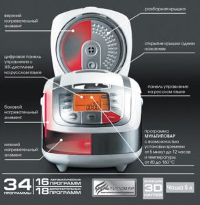 multicooker functionality