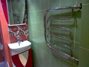 functioning of the heated towel rail