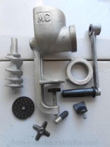 how to disassemble a meat grinder