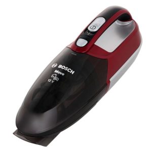 Garbage container in a car vacuum cleaner