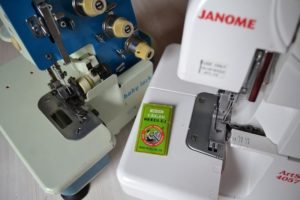 overlocker and sewing machine