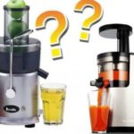 Differences between a screw juicer and a centrifugal juicer