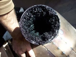 Clogged furnace ducts 