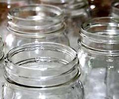 Preparing jars for sterilization