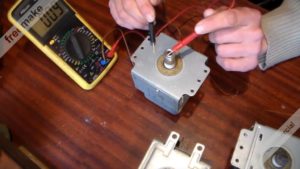checking with a multimeter