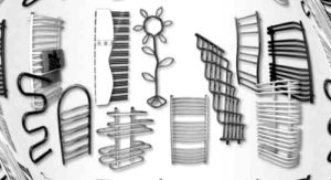 types of electric heated towel rails