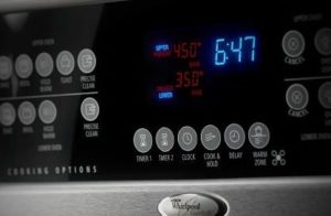 Touch control of induction cooker