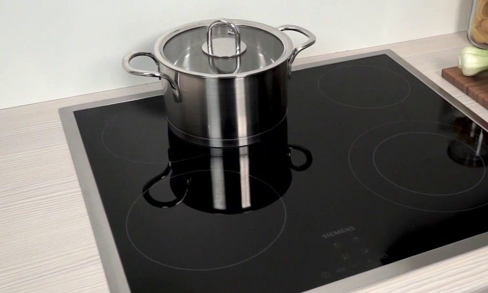 Modern electric hob
