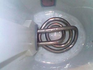 Spiral in an electric kettle