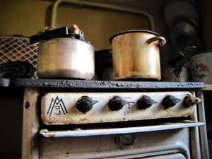 old stove