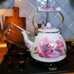 Sterilization on the kettle spout