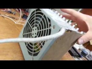 DIY fan heater