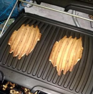 waffles on an electric grill
