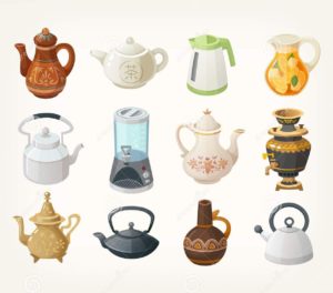 Types of teapots
