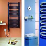 types of heated towel rails