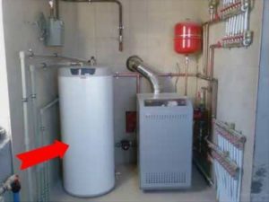 Where to install an indirect heating boiler