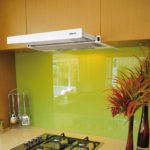 installing a built-in hood in the kitchen