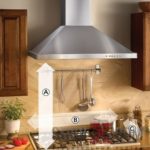 hood height above gas stove