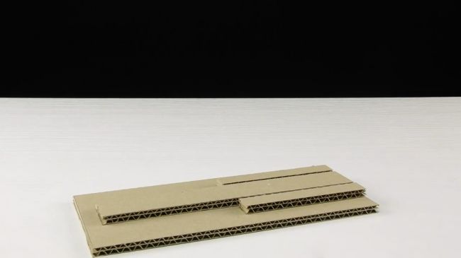 making a safe from cardboard