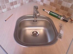 What is needed to install a sink.