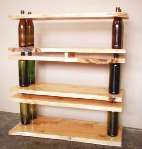 Wooden rack