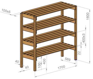 Rack - drawing