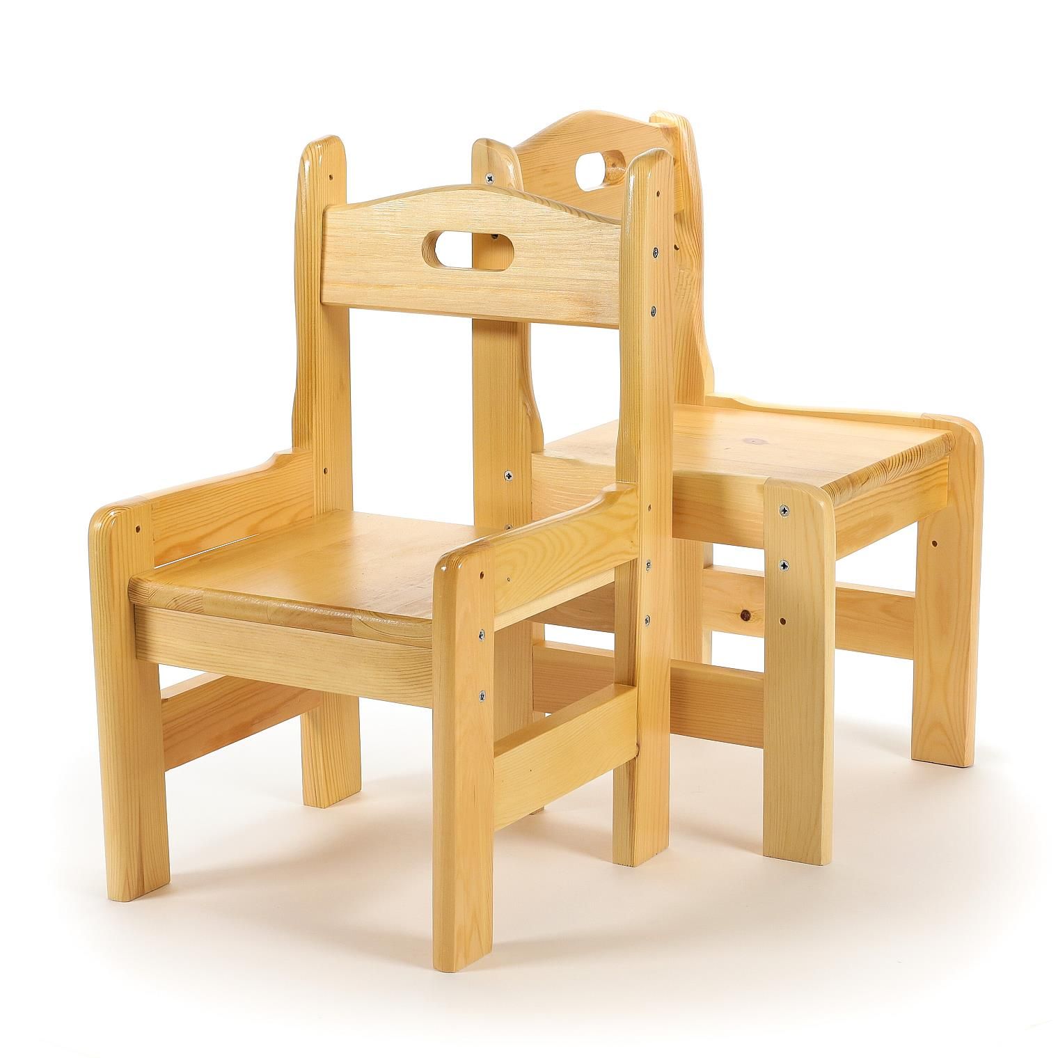 Children's chair made of wood