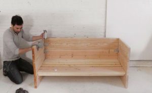 DIY children's sofa