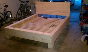 DIY double bed