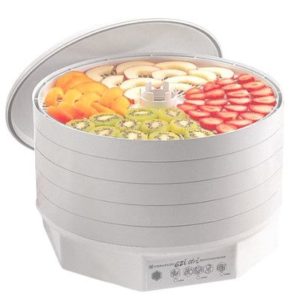 Dryer for fruits and vegetables