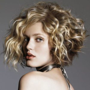 How to curl a curling bob with an extension.