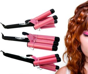 What is the name of the curling iron that makes hair wavy?