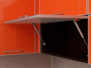 Gas lifts on furniture