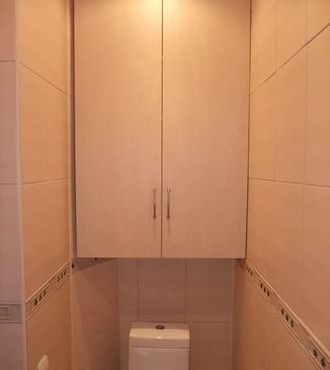 How to make a closet in the toilet