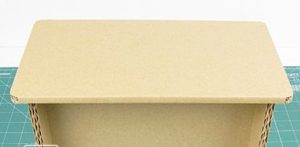 How to make a table for dolls from cardboard