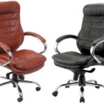 Computer or office chairs.