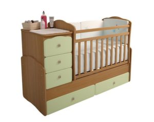 Transformable crib