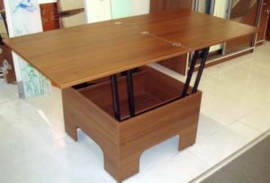 How to assemble a transforming table