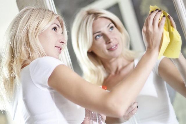 Mirrors need regular and proper care.