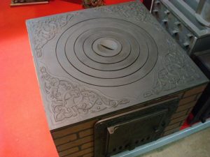 Cast iron stove